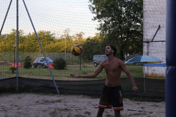 l'istruttore Davide Simini
